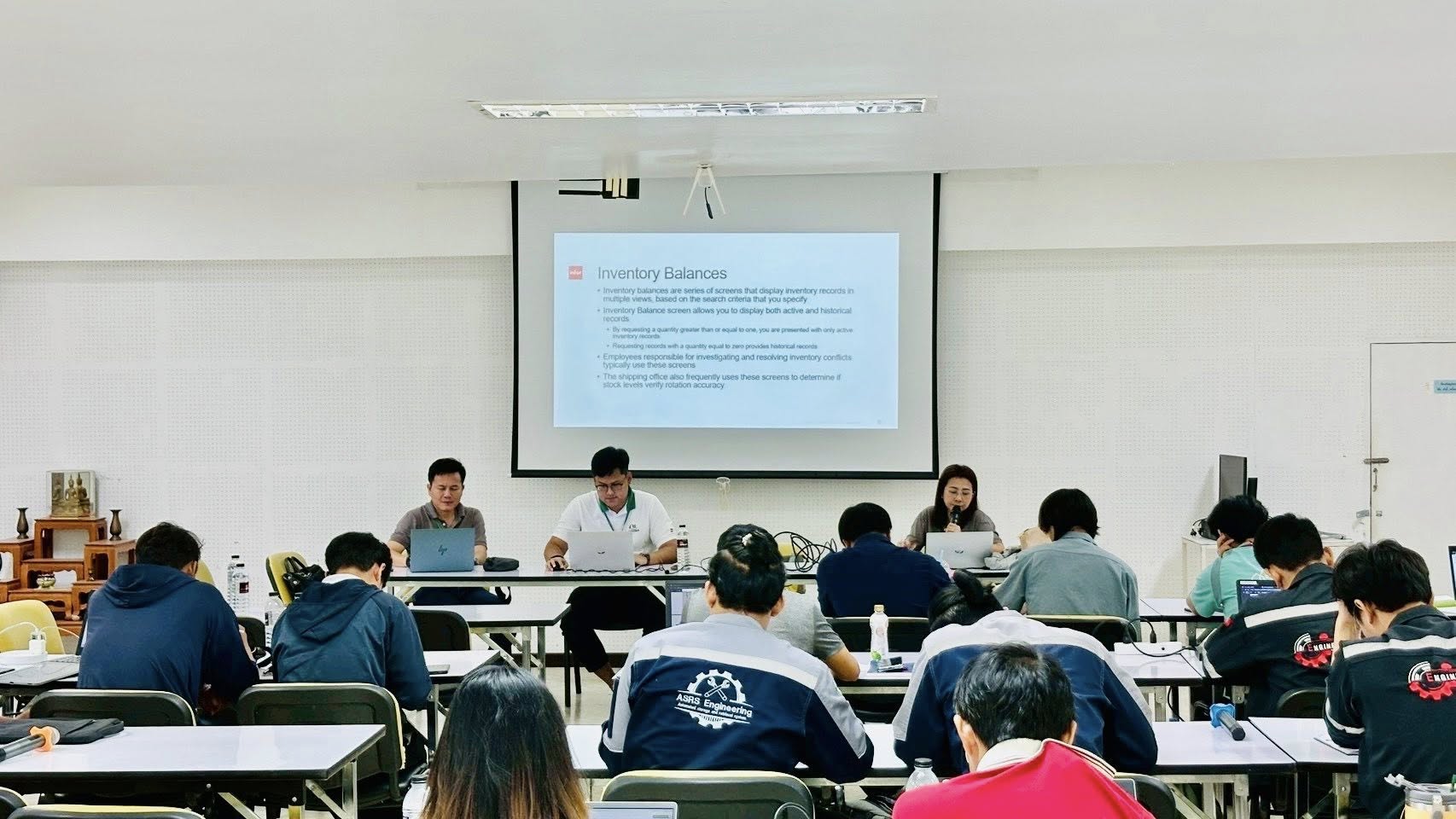 Training Software Infor Cloud Suite WMS  ลูกค้า Sun Group