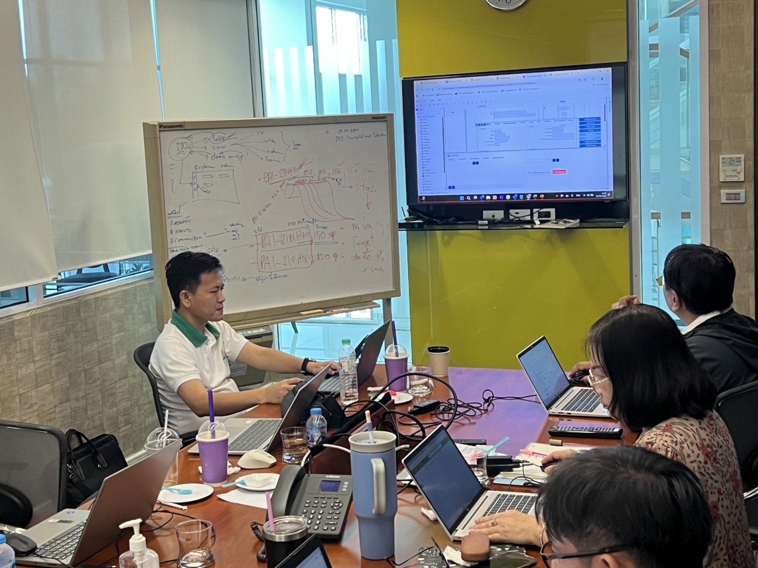 Trainning IT  Thai KK Industry Co., Ltd.